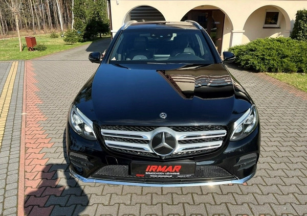 Mercedes-Benz GLC cena 159900 przebieg: 141700, rok produkcji 2017 z Nisko małe 781